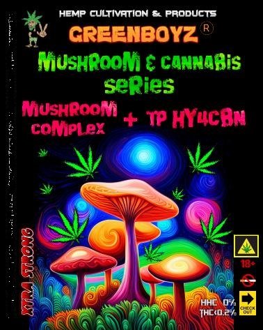 Cannabis bluten + Purple Magic Mushrooms extract  10gr
